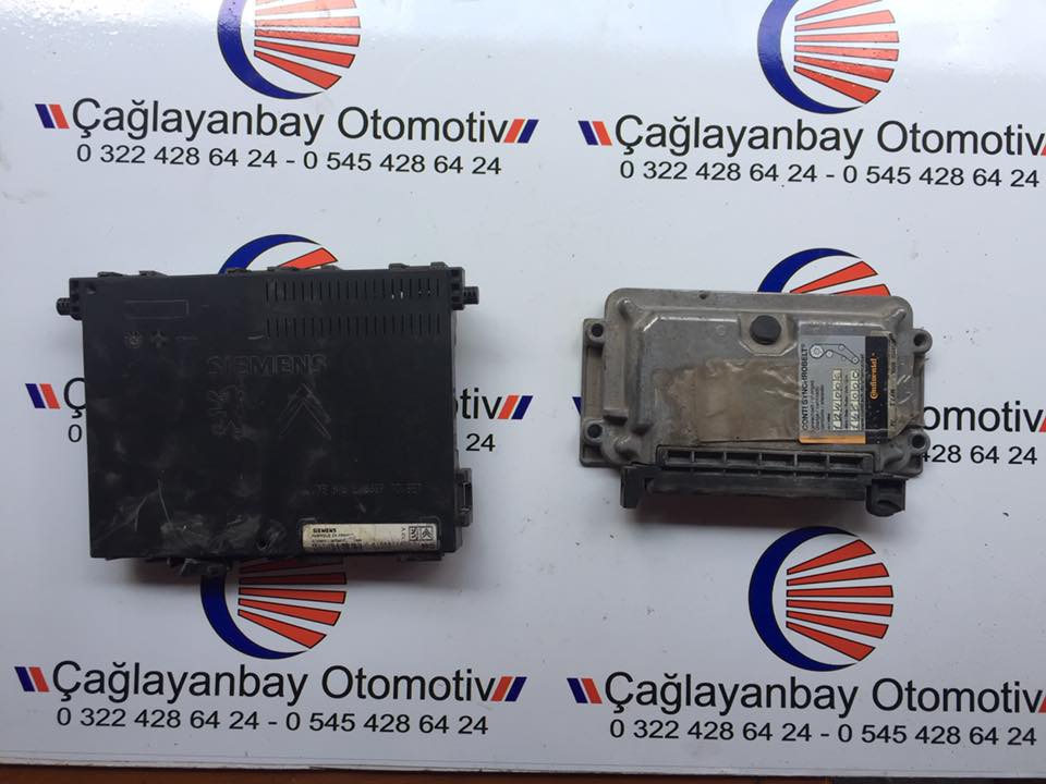 Peugeot 206 1.6 benzinli motor beyni ve bsi beyni 